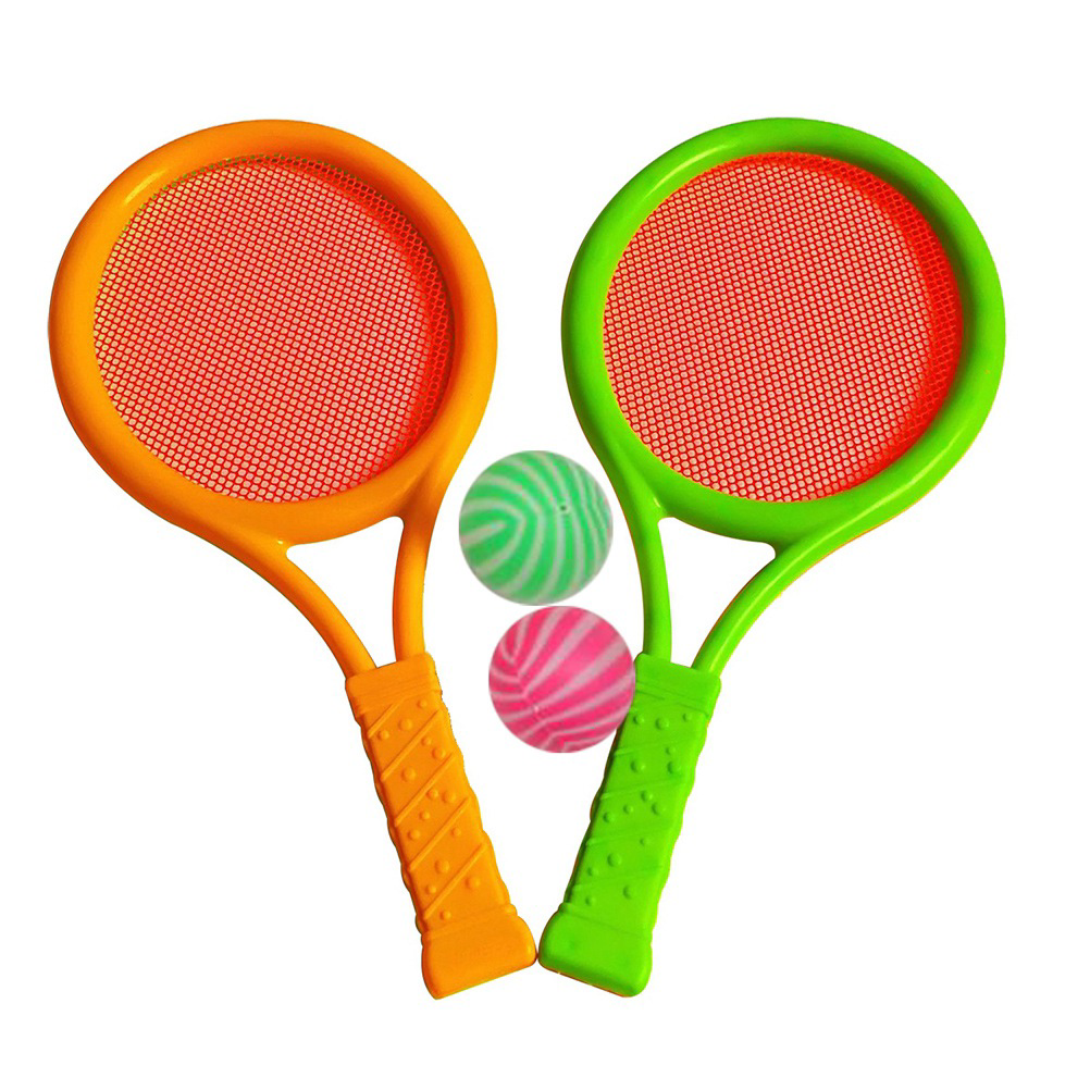 Badminton Png - Badminton Tennis Rackets Balls Set Children