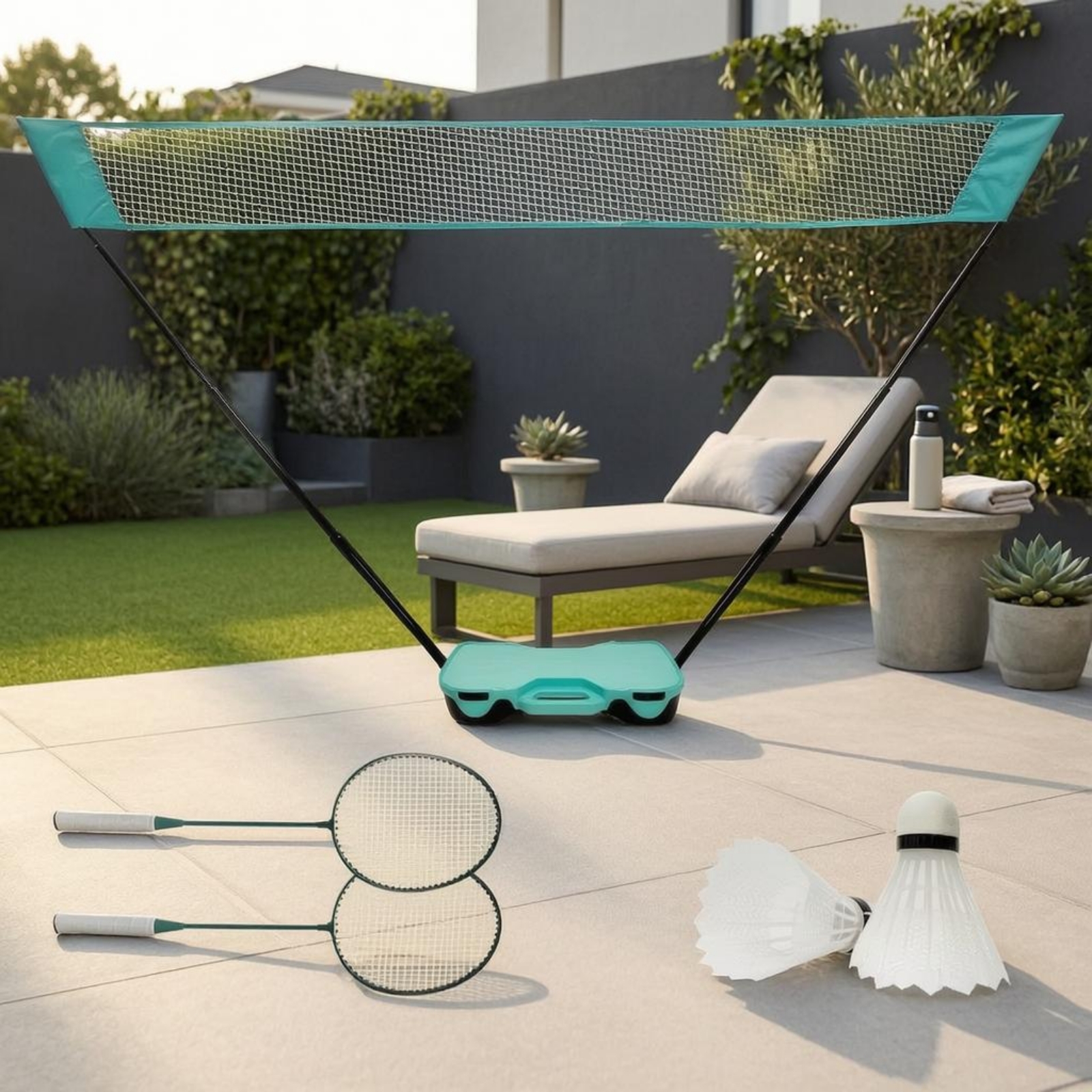 Badminton Net Frame Kit Compac - Badminton Equipment ulasan dan harga