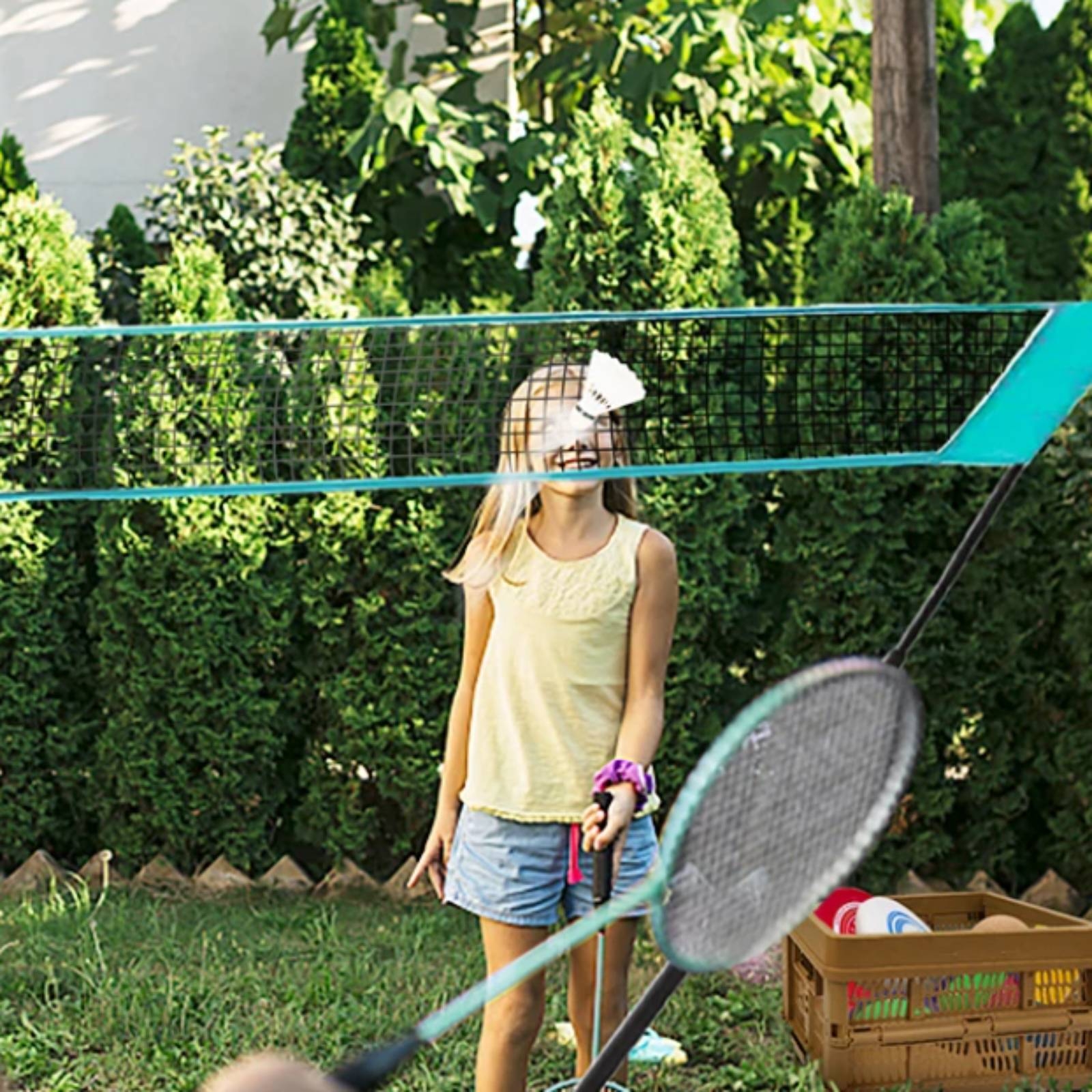 Badminton Net Frame Kit Compac - Badminton Equipment ulasan dan harga