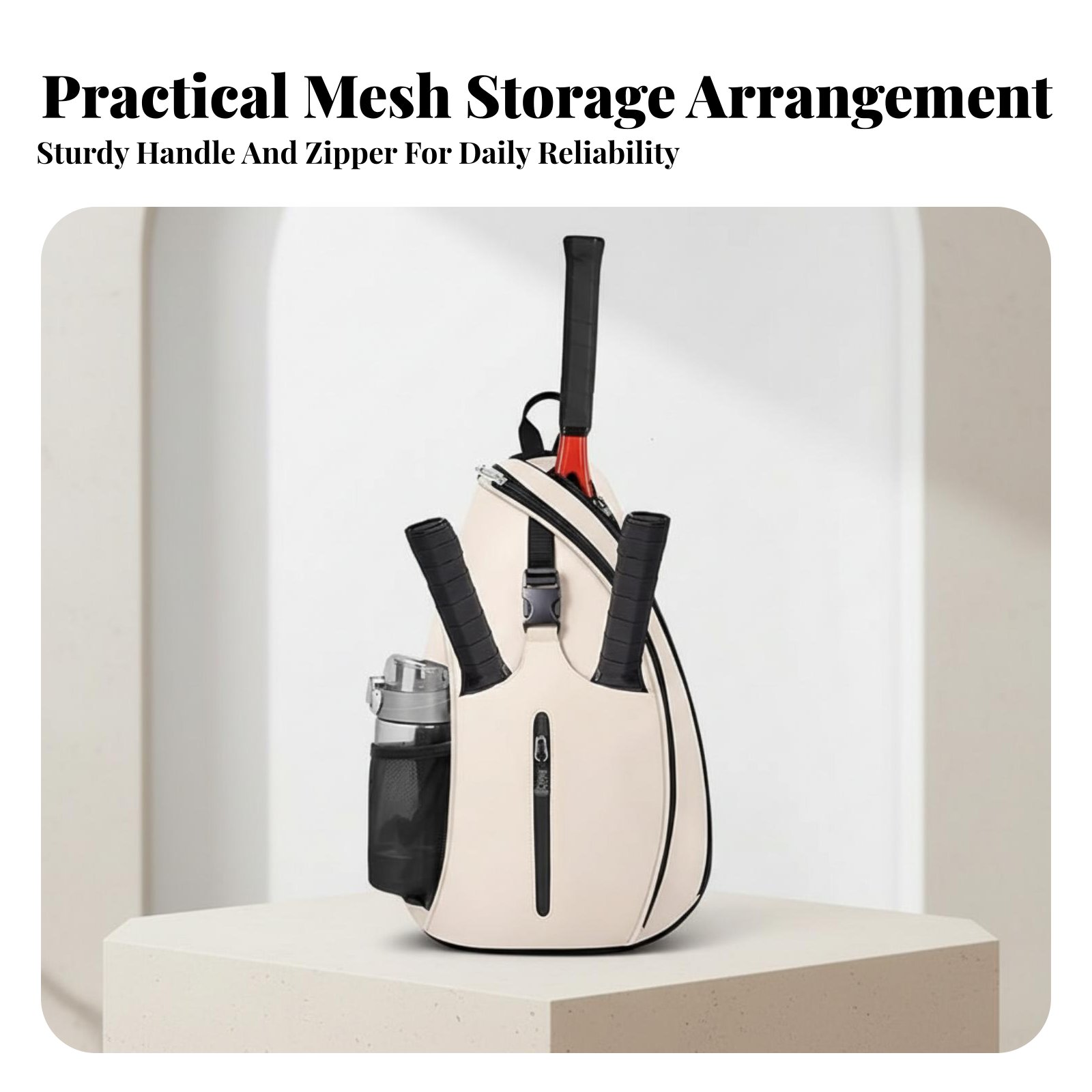 Pickleball Backpack Sturdy Bad - Badminton Equipment ulasan dan harga