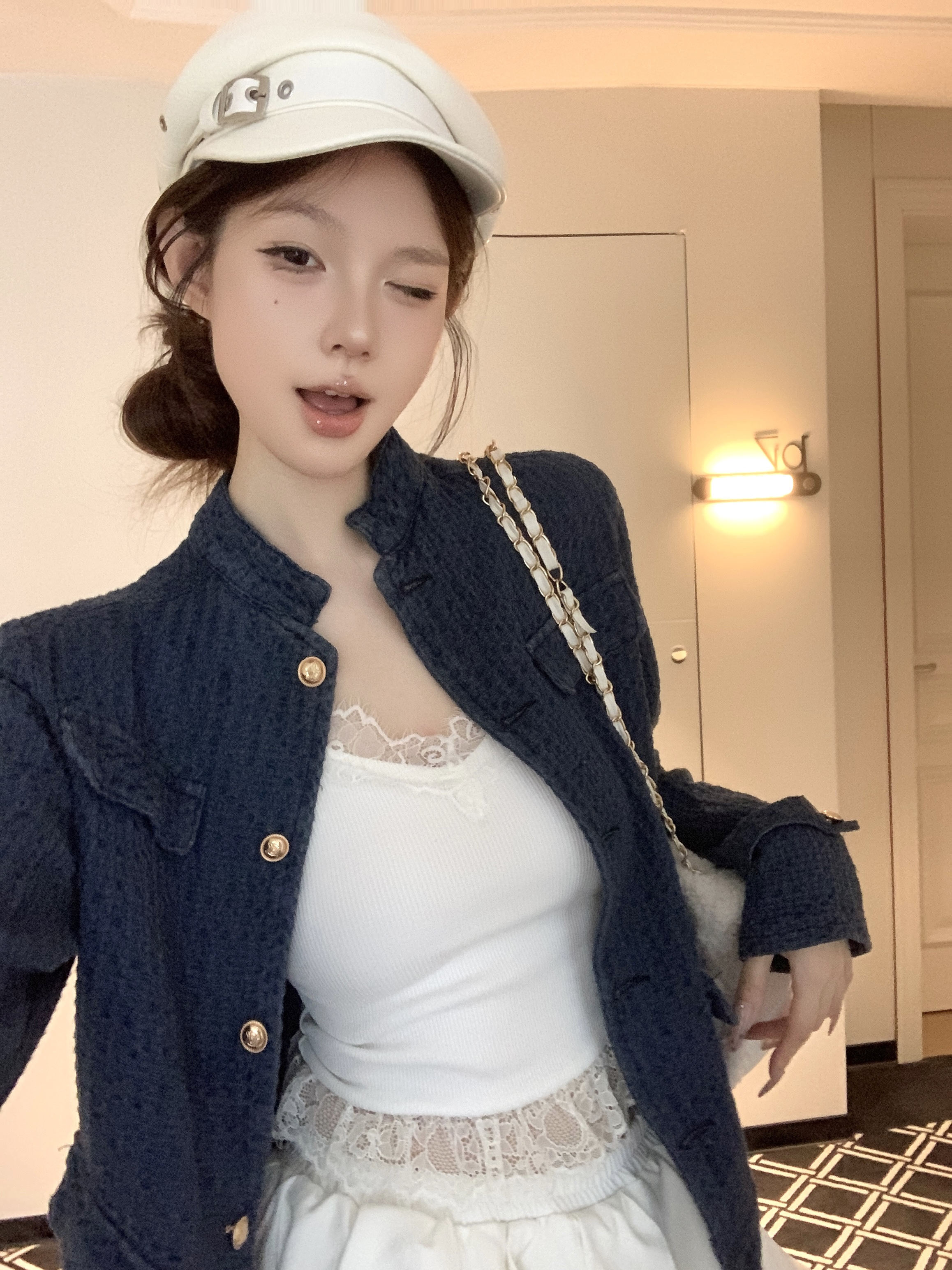 Tweed Jacket English Style Wom - Badminton English ulasan dan harga