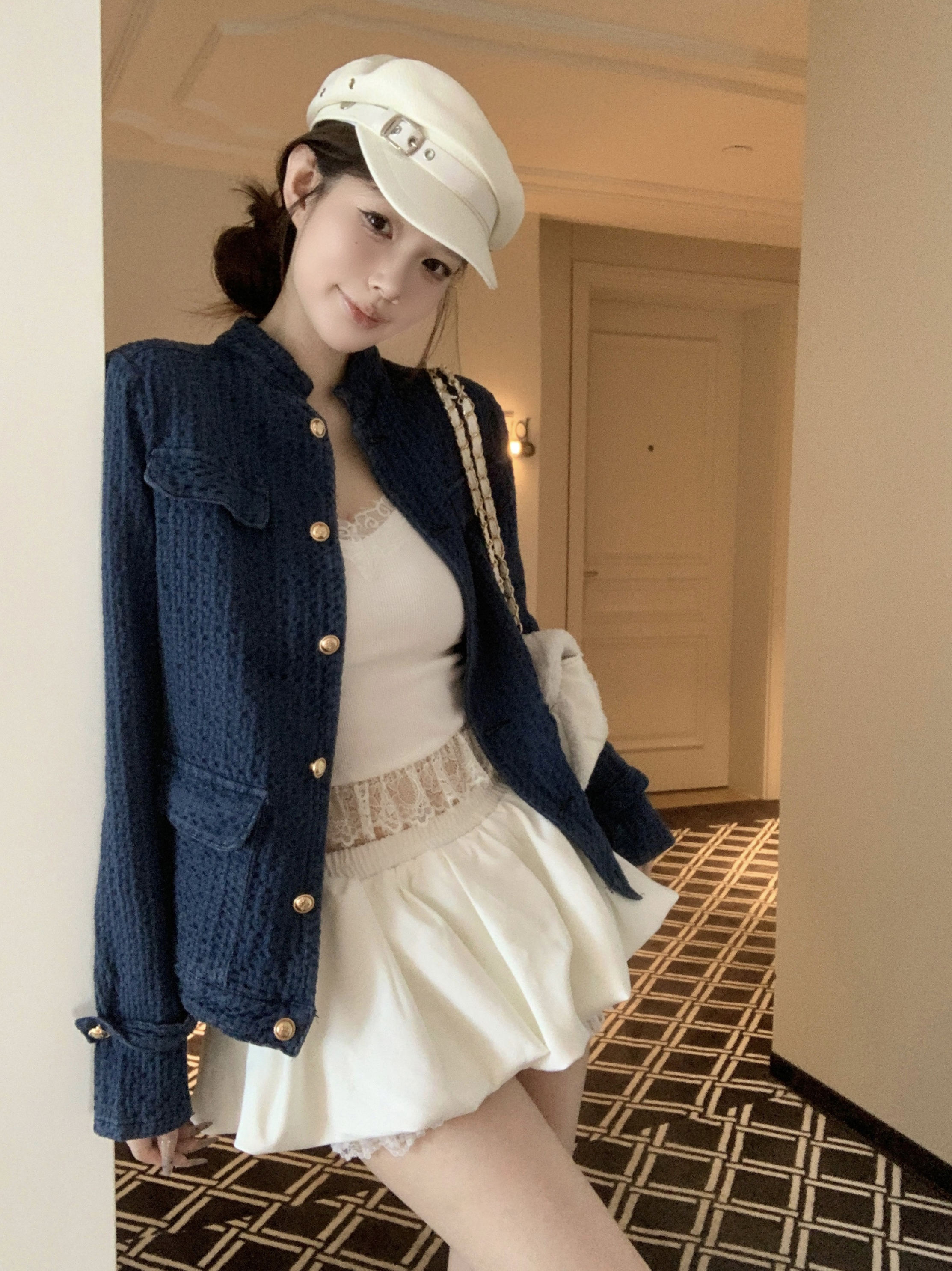 Tweed Jacket English Style Wom - Badminton English ulasan dan harga