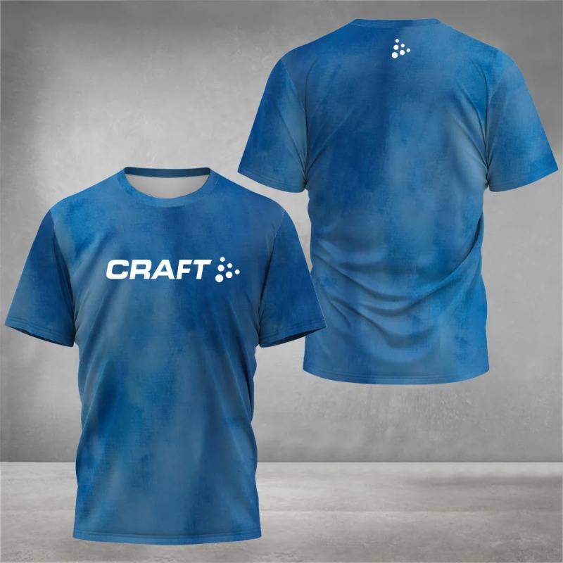 Fashion Tie-Dye Printed Crew N - Badminton Png ulasan dan harga