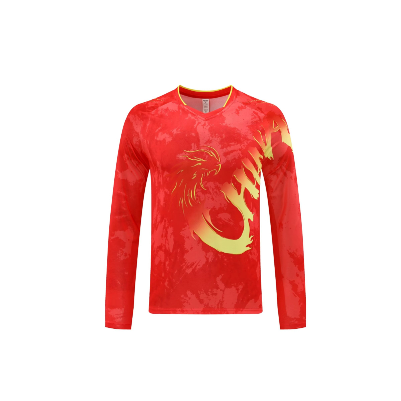 China Dragon Long Sleeve Table - Badminton Png ulasan dan harga