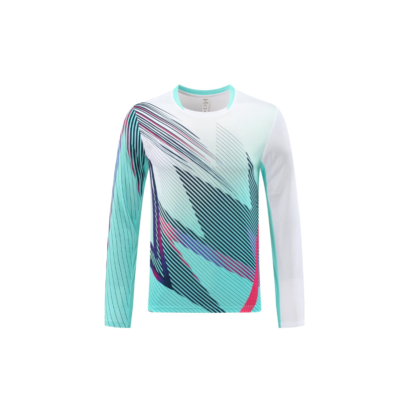 Long Sleeve Badminton Shirt Un - Badminton Png ulasan dan harga